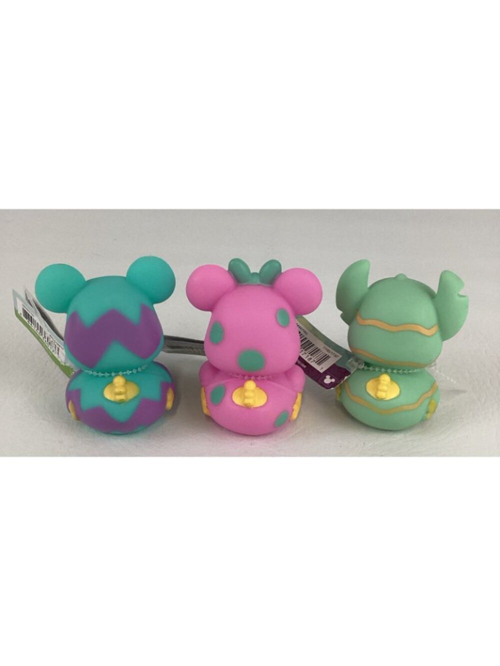 Disney Duckalooz Springtime Rubber Ducks Mickey Minnie Mouse Stitch Easter Lot - Picture 4 of 7